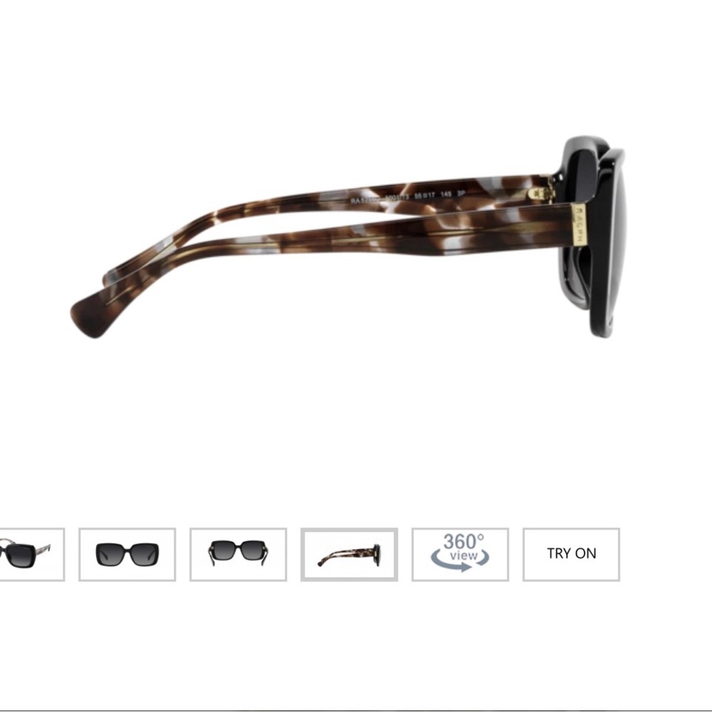 Stylish Black and Brown Sunglasses